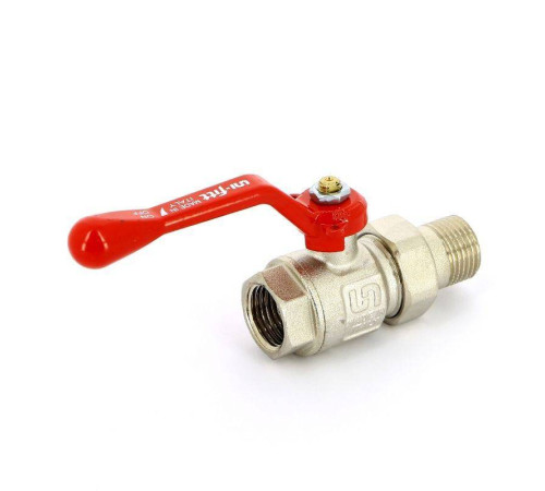 Кран шаровой полнопроходной Uni-Fitt рычаг с разъемным соединением 1/2 НВ 113L2000