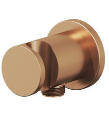 Отвод для душа настенный с держателем RAVAK 706.60 Rose Gold X07P708