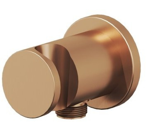 Отвод для душа настенный с держателем RAVAK 706.60 Rose Gold X07P708