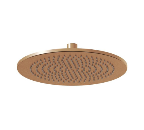 Верхний душ RAVAK 980.60 RGB 250 мм латунь Розовое золото X07P711