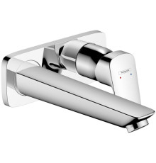 Смеситель для раковины hansgrohe Logis настенный скрытого монтажа излив 19.5 см хром 71220000
