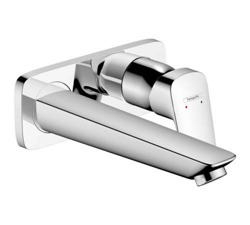 Смеситель для раковины hansgrohe Logis настенный скрытого монтажа излив 19.5 см хром 71220000