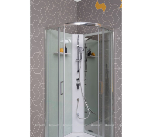 Душевая кабина Aquanet Passion R 2.0 900x900 мм 1/4 круга зеркало хром Набор 00263868