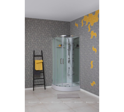 Душевая кабина Aquanet Passion R 2.0 900x900 мм 1/4 круга зеркало хром Набор 00263868
