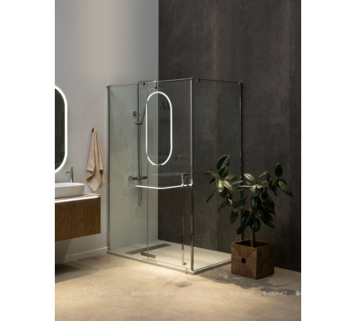 Душевое ограждение Allen Brau FANTASY 1400x900 мм стекло прозрачное 8 мм хром 3.11004-00