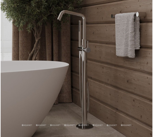 Смеситель напольный Allen Brau Priority высота 1037 мм Easy box черный матовый 5.31008-31