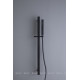 Душевая стойка Allen Brau INFINITY 800 мм ручной душ 3 режима черный матовый 5.21013-31