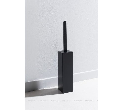 Ершик для унитаза напольный Allen Brau Infinity сталь черный матовый 6.21009-31