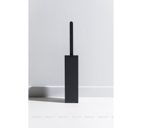 Ершик для унитаза напольный Allen Brau Infinity сталь черный матовый 6.21009-31