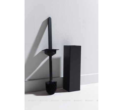 Ершик для унитаза напольный Allen Brau Infinity сталь черный матовый 6.21009-31