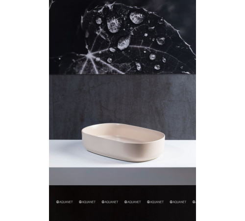 Раковина накладная Allen Brau Fantasy Oval 550х360 мм айвори 4.11022.IV