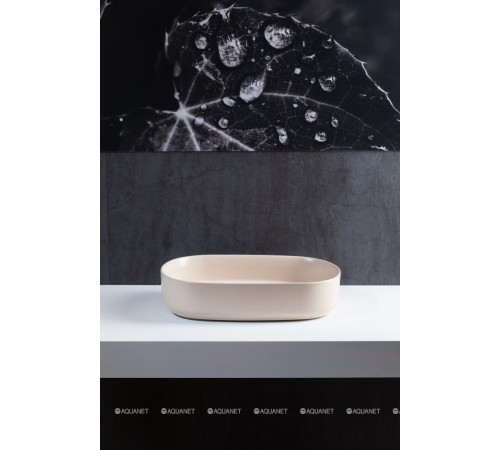 Раковина накладная Allen Brau Fantasy Oval 550х360 мм айвори 4.11022.IV