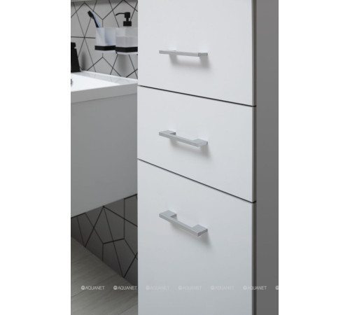 Пенал напольный Aquanet Верона 35 белый матовый 00272426