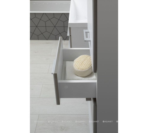 Пенал напольный Aquanet Верона 35 белый матовый 00272426