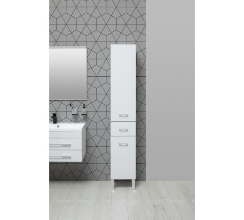 Пенал напольный Aquanet Верона 35 белый матовый 00272426