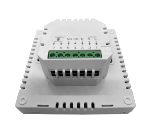 Термостат комнатный проводной Kromwell KW.WFHT-08/W белый 230 В KW.WFHT-08/W