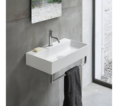 Раковина подвесная Catalano Premium 65x35 см без отверстия белый глянцевый 0220650001