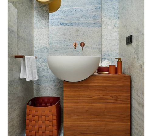 Корзина ADJ Bottega 35х40х30 см коньяк/бордо 1048.09/30