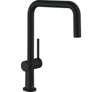 Смеситель для кухни Hansgrohe Talis M54 220 П-излив черный матовый 72806670
