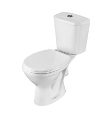 Унитаз-компакт Sanita Pro белый сиденье полипропилен горизонтальный выпуск 1.P215.5.S00.00B.F