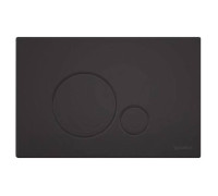 Клавиша смыва Duravit DuraSystem Beta 120 пластик черный матовый WD5010031000/WF5120131010