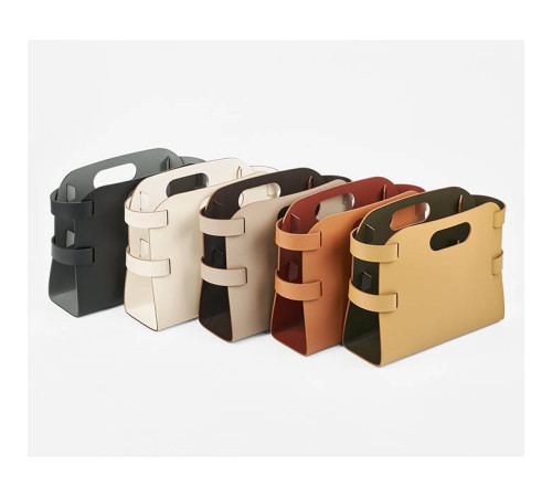 Журнальница ADJ размер 16x36x25 см коньяк/бордо 9868.09/30