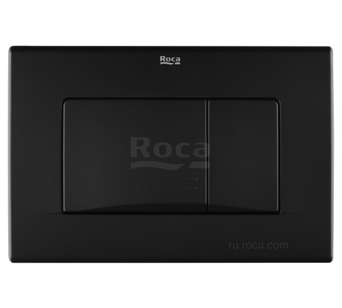 Панель смыва Roca Active 32B 255x18x170 мм черный матовый 8901130B6