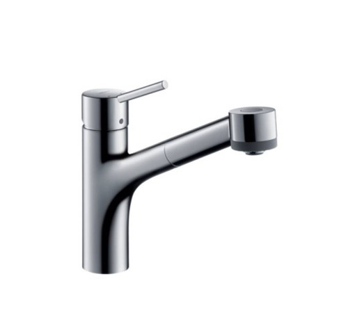 Смеситель для кухни Hansgrohe Talis S с вытяжным изливом хром 32841000
