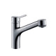 Смеситель для кухни Hansgrohe Talis S с вытяжным изливом хром 32841000