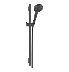 Душевой комплект Hansgrohe Vernis Blend со штангой 65 см матовый черный 26422670
