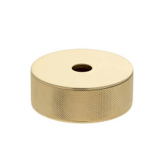 Контейнер настольный Oasis Defile Ø 11х4.5 см рифленый золото 0AGD023OR