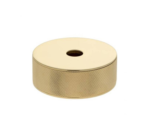 Контейнер настольный Oasis Defile Ø 11х4.5 см рифленый золото 0AGD023OR