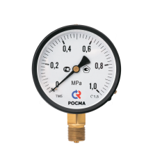 Манометр общетехнический РОСМА ТМ-510Р.00 0-10 кгс/см2 M20x1.5 радиальный 100 мм ТМ-510P.00