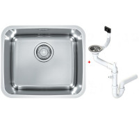 Мойка кухонная Alveus Luno 20 340х400х180 мм с сифоном 1128740