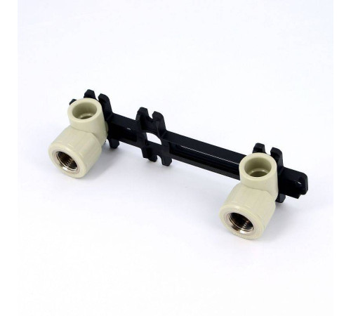 Водорозетка полипропиленовая двойная FV-Plast 20x1/2 AA255020012