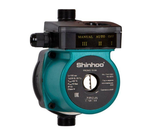Насос повышения давления Shinhoo PROMO 15-12A 71411002