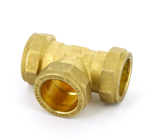 Тройник обжимной Tiemme 35х35х35 мм 1100093