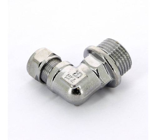 Угол обжимной хромированный Tiemme 10х1/2 наружная резьба 1130049