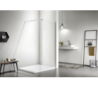 Душевая перегородка Aquanet Walk in 900x2000 мм профиль хром прозрачное стекло 8 мм AQ.WI.090.1CH