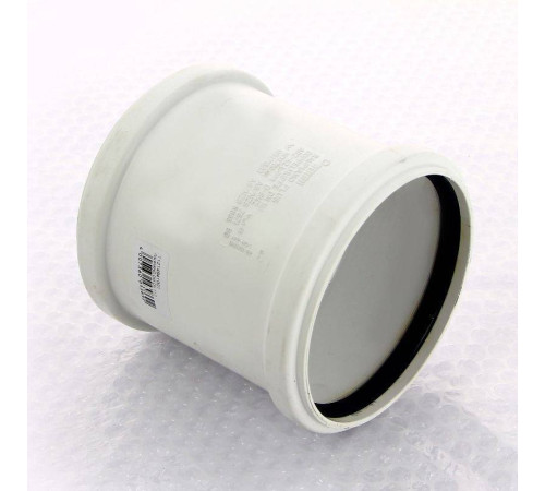 Муфта Rehau RAUPIANO PLUS канализационная двухраструбная 110 мм 121494