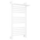 Полотенцесушитель водяной Сунержа Богема+ с 1 полкой 400x800 мм матовый белый 30-0223-8040