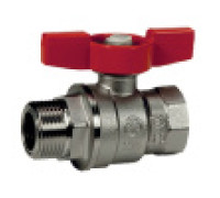Кран шаровой Giacomini R854 1 ВР-НР полнопроходной бабочка R854X025