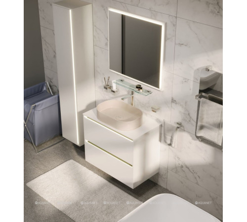 Тумба под раковину Allen Brau Activity 120 белый матовый/олива браш 1.34015.WM