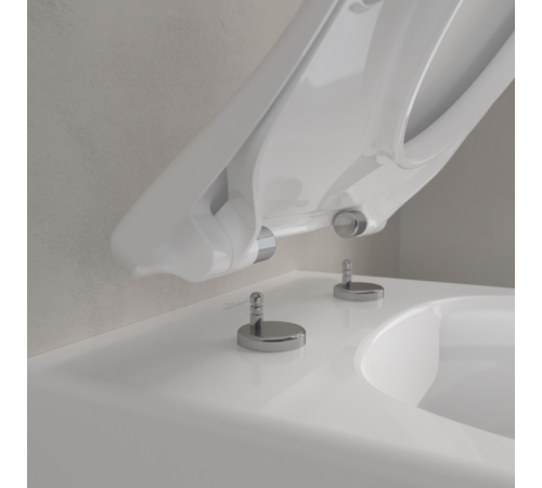 Сиденье для унитаза Villeroy & Boch Avento Slim с микролифтом 9M87S101