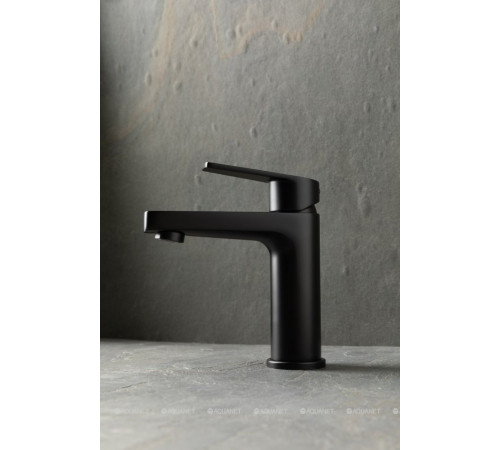 Смеситель для умывальника Allen Brau ECLIPSE с донным клапаном черный матовый 5.E1001-31