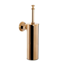 Ершик для унитаза подвесной Tiffany World Harmony 220 металлическая колба золото TWHA220oro