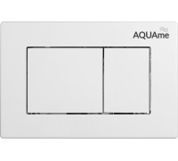 Панель смыва AQUAme пластик белый AQM4102W