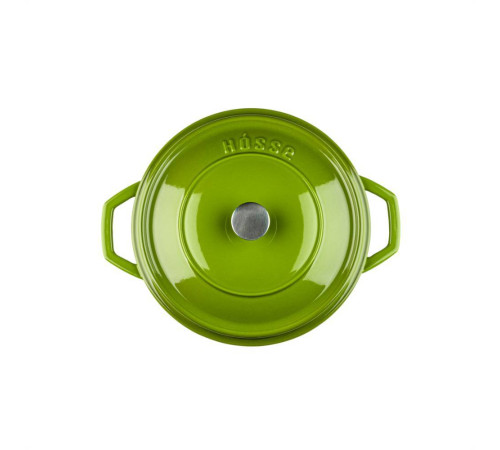 Кастрюля глубокая Hascevher Y DT 24 см Green A902824