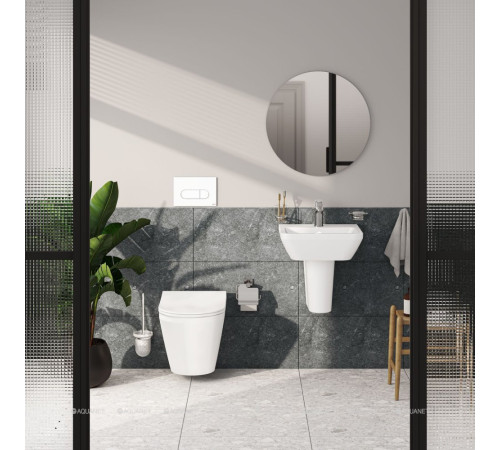 Панель смыва VitrA Root Round белая 740-2200