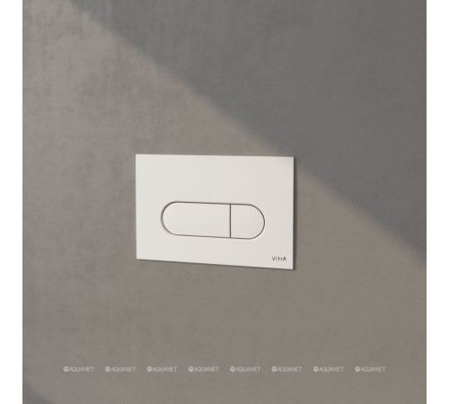 Панель смыва VitrA Root Round белая 740-2200